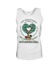 What a wonderful world Unisex Tank thumbnail