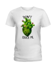 Don't Touch Me Ladies T-Shirt front