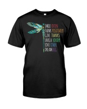 Smile often-Think positively-Dream big Premium Fit Mens Tee thumbnail
