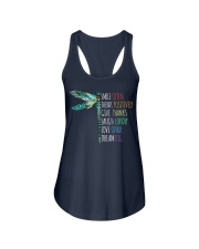 Smile often-Think positively-Dream big Ladies Flowy Tank thumbnail