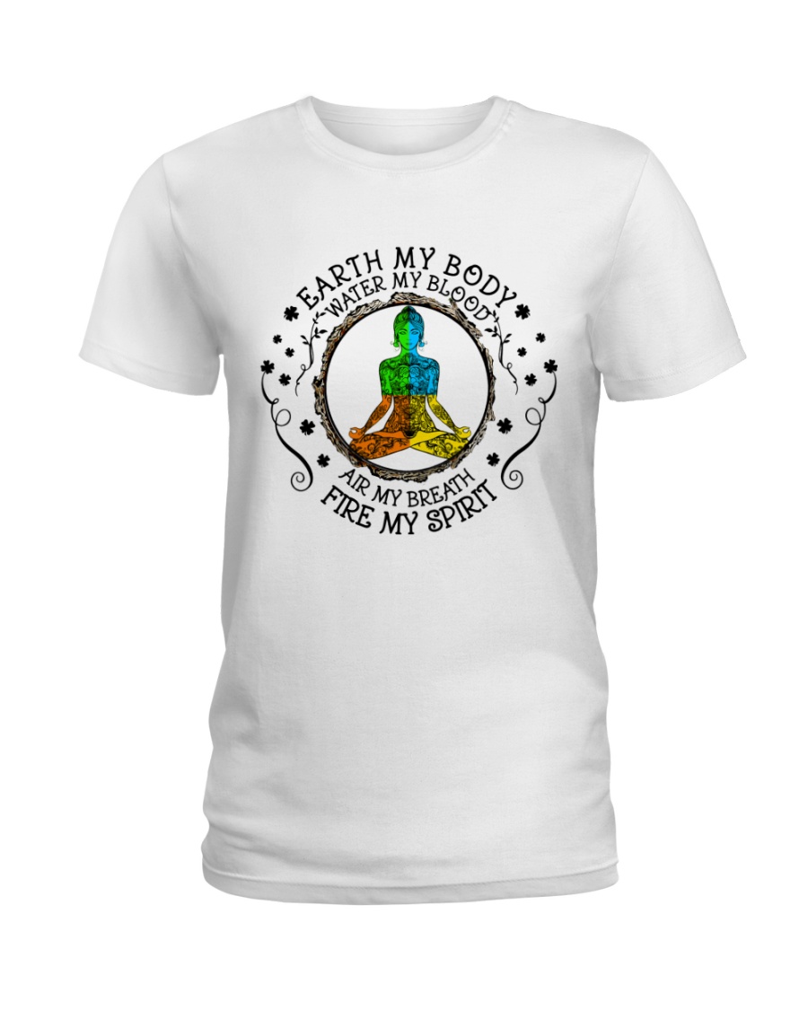 Earth my body Ladies T-Shirt