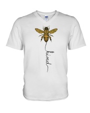 Bee kind V-Neck T-Shirt thumbnail