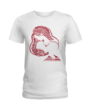 Namaste mom Ladies T-Shirt front