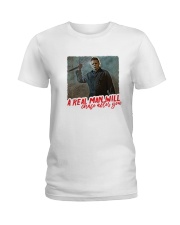 Michael Myers A Real Man Will Chase After You Ladies T-Shirt thumbnail