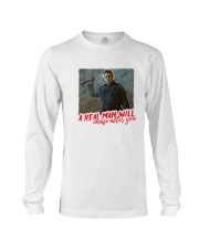 Michael Myers A Real Man Will Chase After You Long Sleeve Tee thumbnail