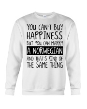 Happiness - norwegian Crewneck Sweatshirt thumbnail