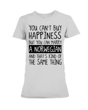 Happiness - norwegian Premium Fit Ladies Tee thumbnail