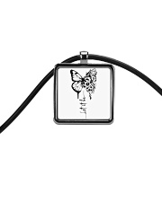 Let It Be Cord Rectangle Necklace thumbnail
