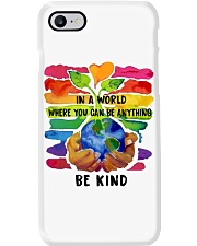 Be Kind In A World Phone Case thumbnail