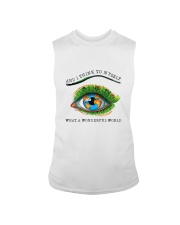 Myself What A Wonderful World Sleeveless Tee thumbnail