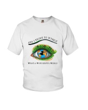 Myself What A Wonderful World Youth T-Shirt thumbnail