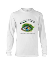 Myself What A Wonderful World Long Sleeve Tee thumbnail