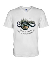 And Into The Forest I Go V-Neck T-Shirt thumbnail
