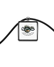 And Into The Forest I Go Cord Rectangle Necklace thumbnail