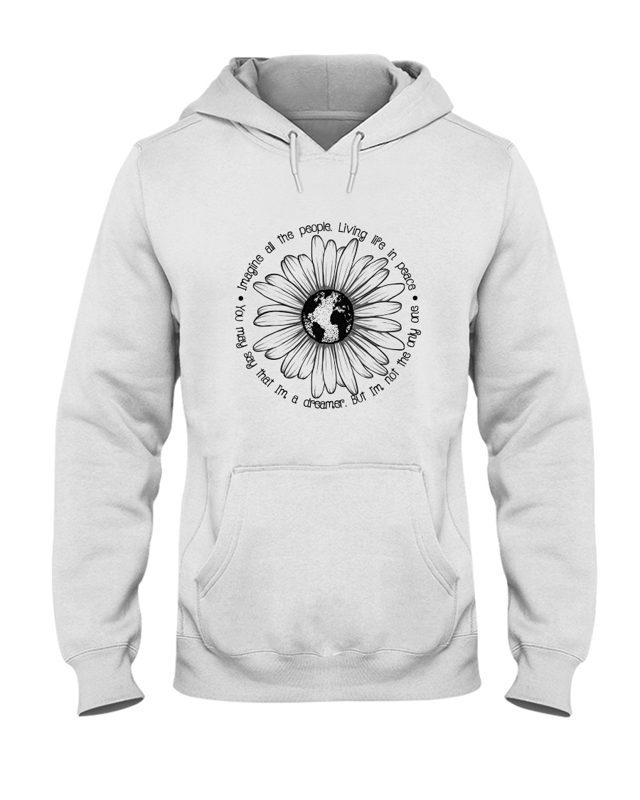 People Living Life In Peace Hooded Sweatshirt
