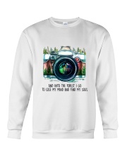 And Into The Forest I Go Crewneck Sweatshirt thumbnail