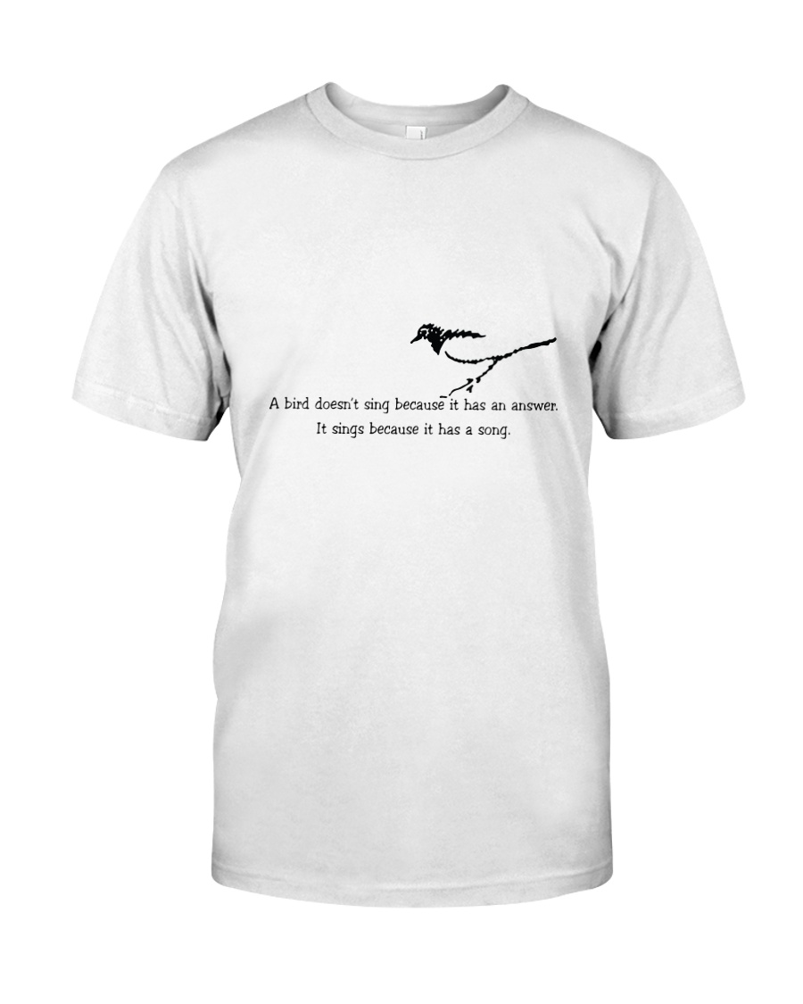 A Bird Sing A Song Classic T-Shirt