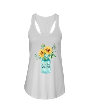 Raise Them Wild And Freedom Ladies Flowy Tank thumbnail