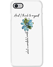 Myself What A Wonderful World Phone Case thumbnail
