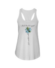 Myself What A Wonderful World Ladies Flowy Tank thumbnail