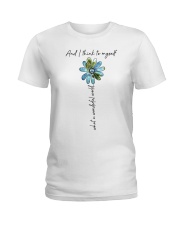 Myself What A Wonderful World Ladies T-Shirt thumbnail