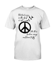 BlackBird Singing Hippie Classic T-Shirt thumbnail