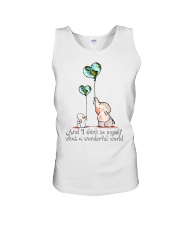 Myself What A Wonderful World Unisex Tank thumbnail
