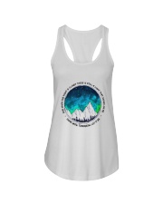 When The Night Is Cloudy Ladies Flowy Tank thumbnail