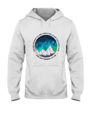 When The Night Is Cloudy Hooded Sweatshirt front