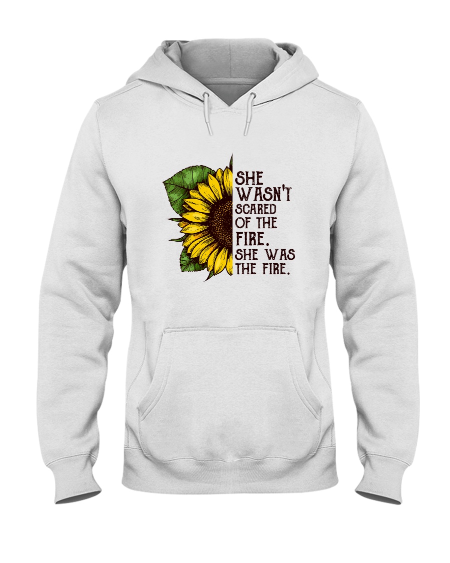 She Was The Fire Hooded Sweatshirt