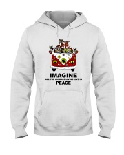 Living Life In Peace Hooded Sweatshirt thumbnail