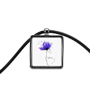 Let It Be Cord Rectangle Necklace thumbnail