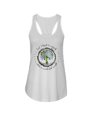 Myself What A Wonderful World Ladies Flowy Tank thumbnail