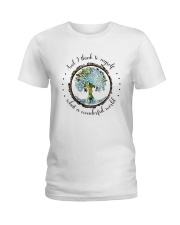 Myself What A Wonderful World Ladies T-Shirt thumbnail