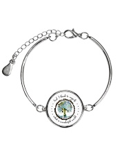 Myself What A Wonderful World Metallic Circle Bracelet thumbnail