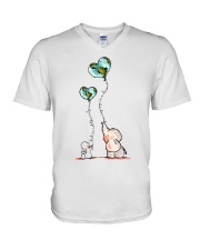 Whisper Words Of Wisdom V-Neck T-Shirt thumbnail