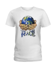 Teace Peace Ladies T-Shirt thumbnail