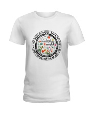 Myself What A Wonderful World Ladies T-Shirt thumbnail