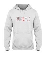Hippie Peace Hooded Sweatshirt thumbnail