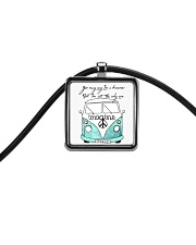 You May Say Im A Dreamer Cord Rectangle Necklace thumbnail