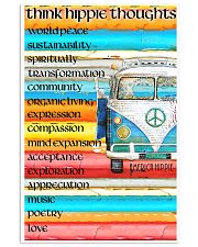 Think Hippie Thoughts 11x17 Poster front