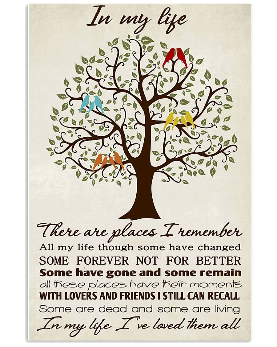 There Are Places I Remember 11x17 Poster