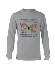 Imagine There Is No Countries Long Sleeve Tee thumbnail