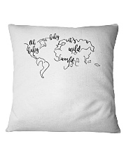 Oh Baby Baby It Is A Wild World Square Pillowcase thumbnail