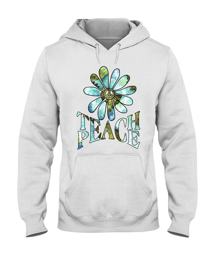 Teach Peace Hooded Sweatshirt