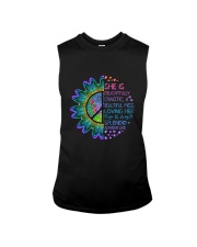 She Is Delightfully Chaotic Sleeveless Tee thumbnail