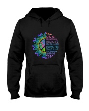 She Is Delightfully Chaotic Hooded Sweatshirt front