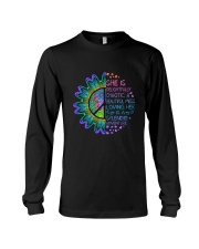 She Is Delightfully Chaotic Long Sleeve Tee thumbnail