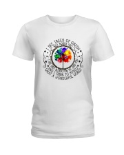 Myself What A Wonderful World Ladies T-Shirt thumbnail