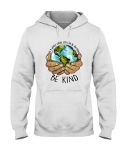 Be Kind In A World Hooded Sweatshirt front